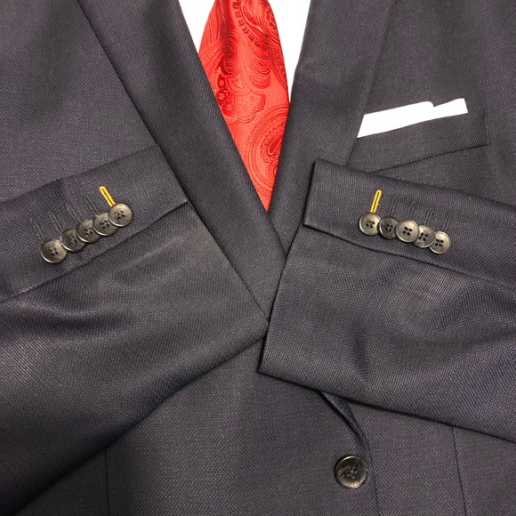 Ben Sherman - Blazer - 42R - 100% Wool - Navy - Picture 4 of 8